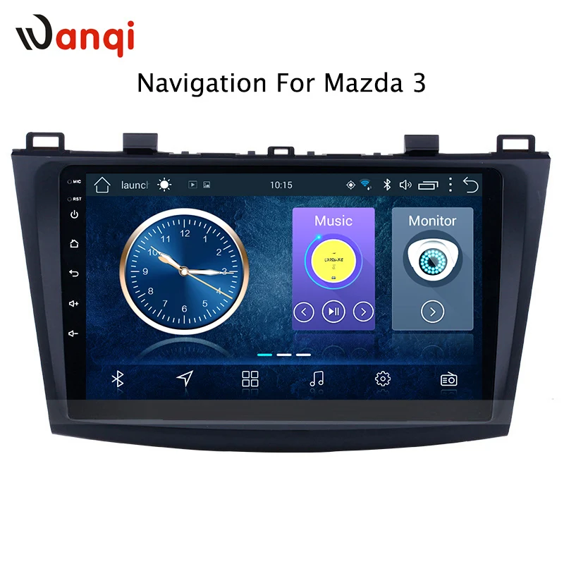 9-дюймовый полноэкранный автомобильный аудио радиопроигрыватель Android 8 1 для mazda 3