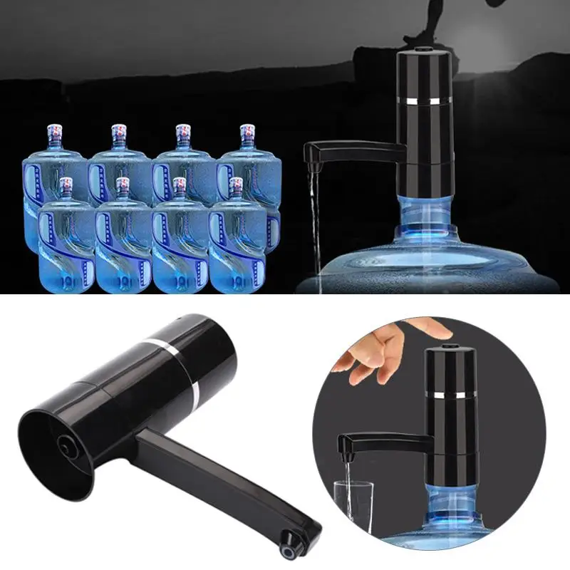 Water Bottle Pump Electric Dispenser Actual Durable Portable ABS Plastic Convenience for Safety |