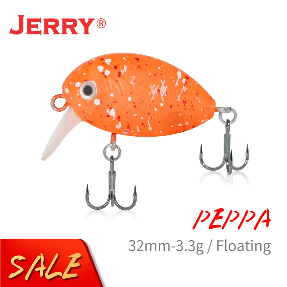 

Jerry Peppa Wobbler Lure Floating Sea Fishing Lures 32mm Hard Bait Artificial Pesca Sea Fishing Crankbait Tackle