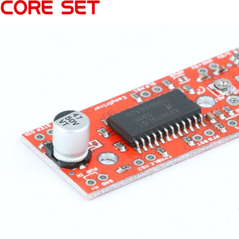 1 шт. A3967 EasyDriver Shield тактовый шаговый двигатель Модуль платы разработки драйвера |
