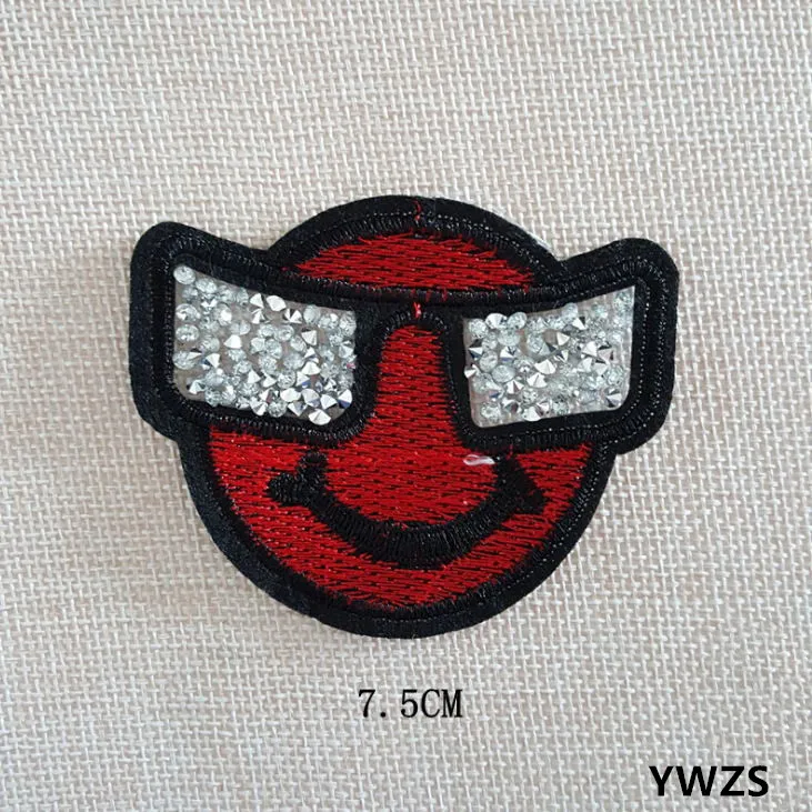 Новое поступление 10 шт. стразы термоклейкие вышитые нашивки сделай сам