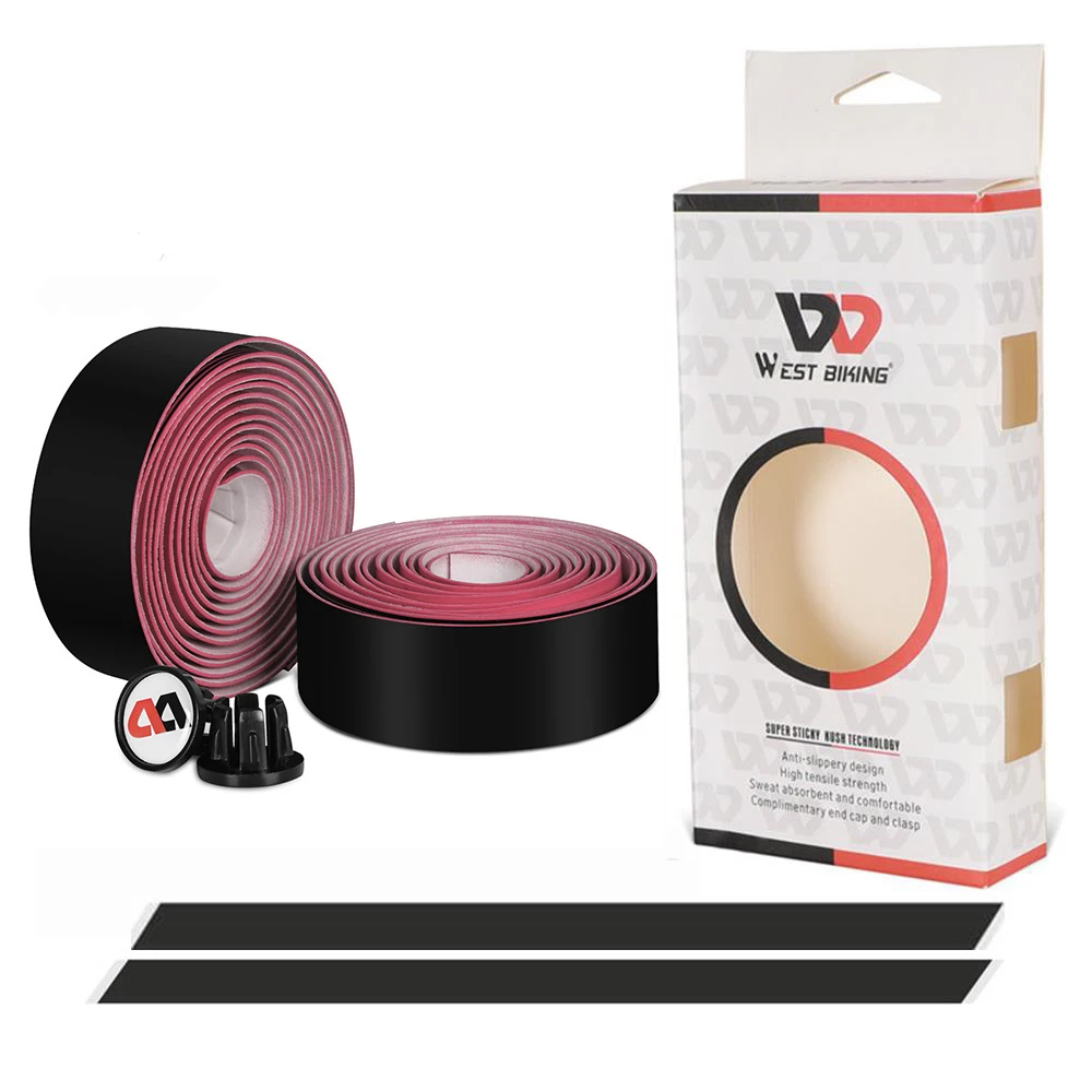 1 пара лент для руля велосипеда мягкая лента шоссейного дышащая Нескользящая