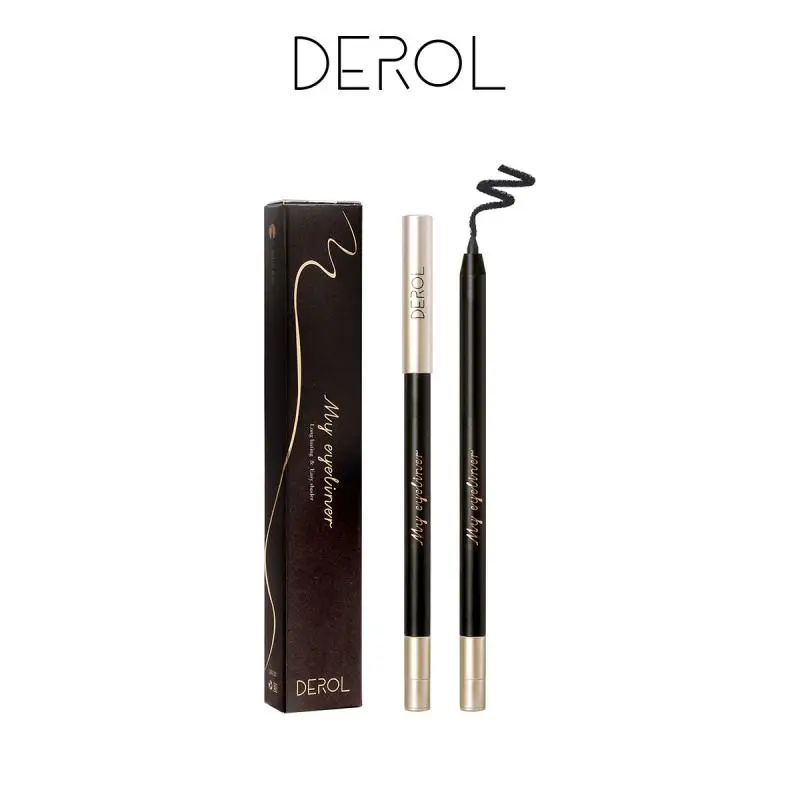 

DEROL 2 Color Waterproof Eyeliner Long-Term Pigment Do Not Fade Professional Quick-Drying Charming Colored Eyeliner Make-Up