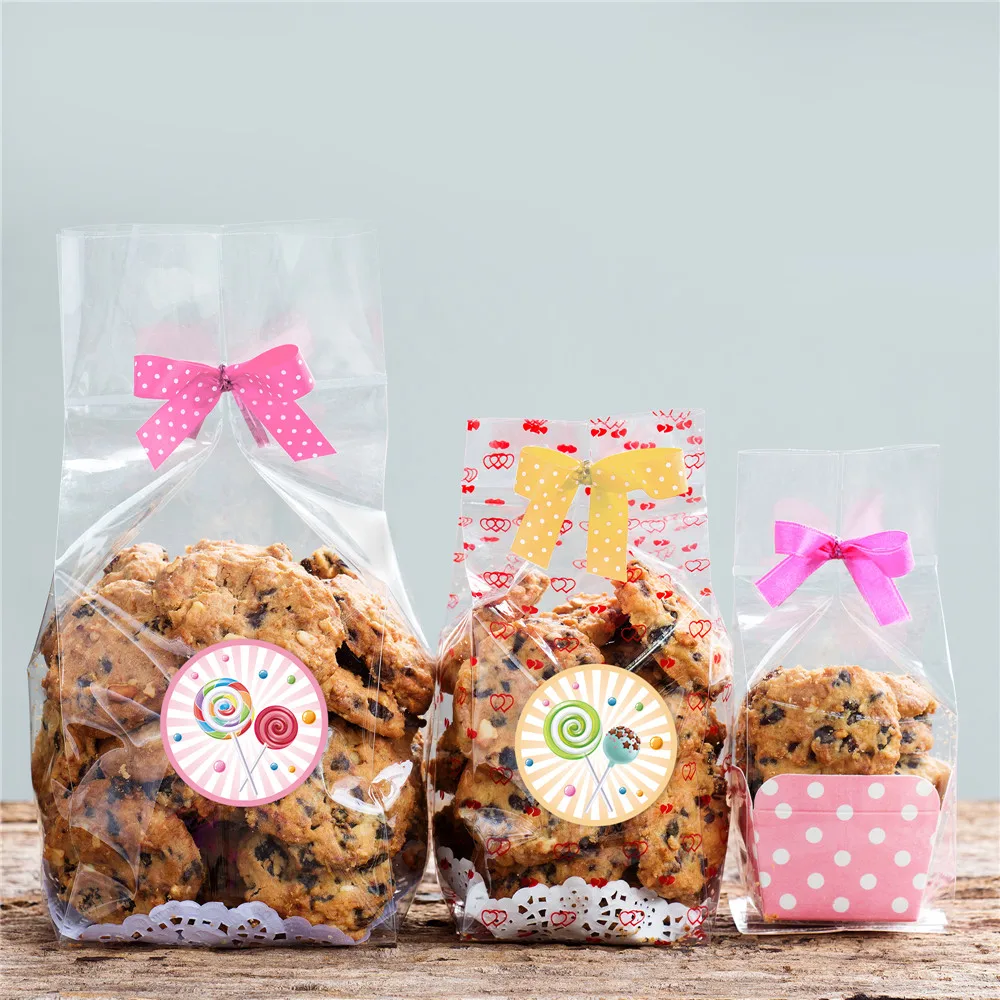 

180pcs Sweet Lollipop Stickers Decorations Baby Shower Invitations Envelope Stickers Candy Dessert Gifts Packaging Stickers