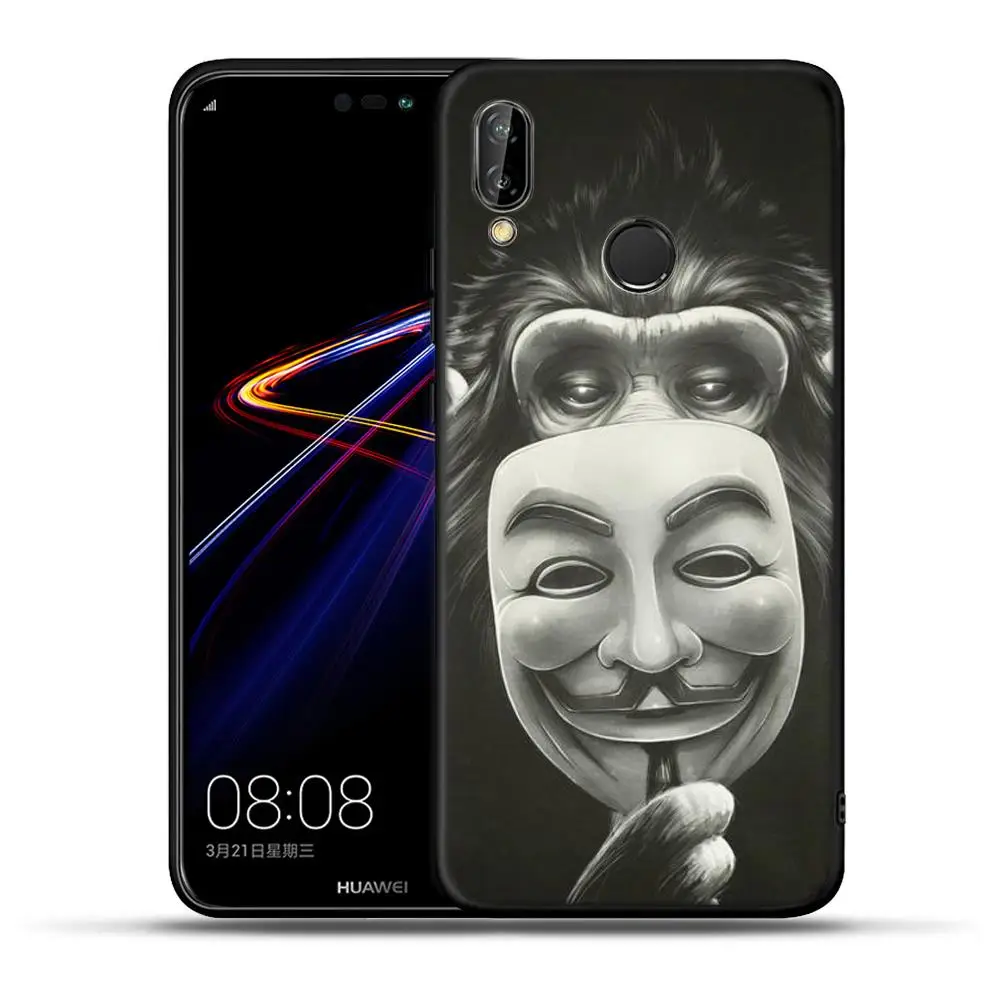 Чехол Shark для Huawei Honor 8 9 10 20 Lite 7A Pro 7C 8A 8S 8X 8C 9X View V20 мягкий силиконовый чехол телефона