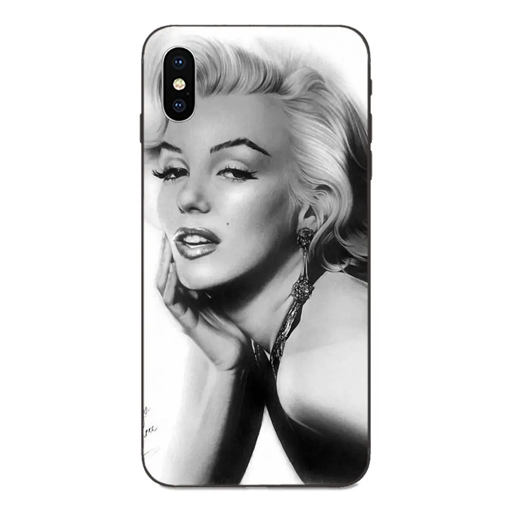 TPU Original 2019 Hybrid Marilyn Monroe For Galaxy C5 C7 J1 J2 J3 J330 J5 J6 J7 J730 M20 M30 Ace Core Max Mini Plus Prime Pro |