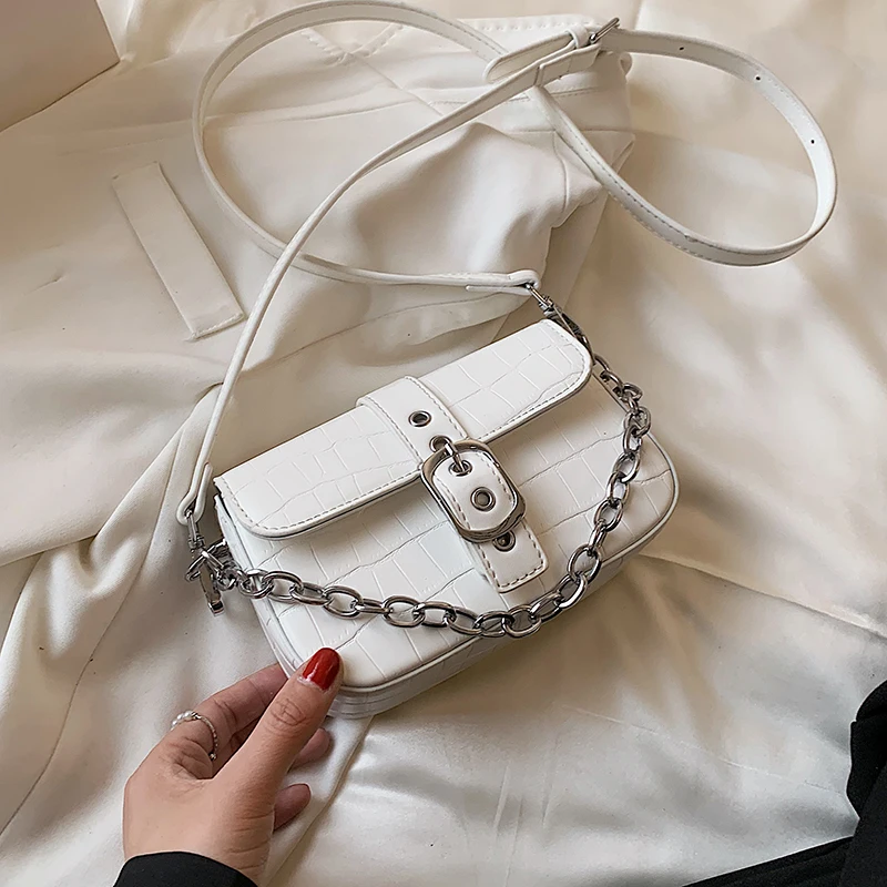 

Mini Stone Pattern Handbags for Women 2020 Designer Luxury Pu Leather Crossbody Shoulder Bag 2021 Summer Branded New Trendy