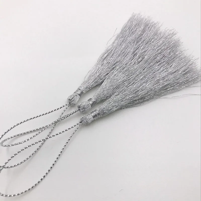 Кисточки золотые шелковые серебряные с кисточками подвески для ювелирных