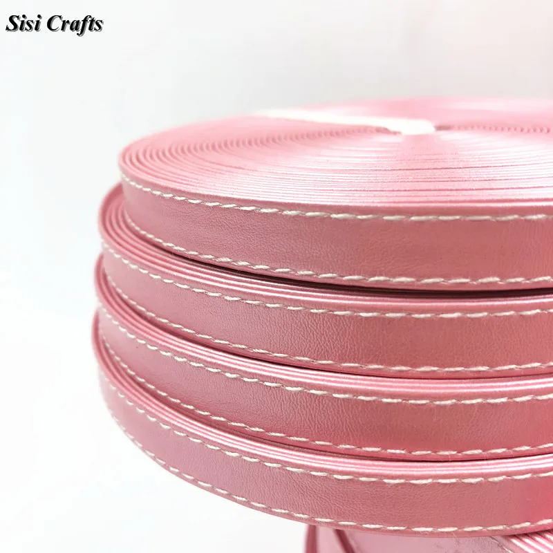 Лента для поделок Sisi искусственная кожа 10 мм 30 мм|Ленты шитья| |
