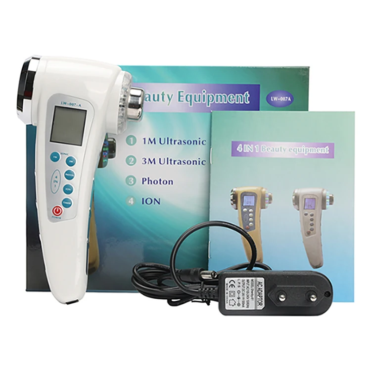 

Ultrasound Galvanic Ion Skin Pores Cleaning Massager 7 LED Photon LCD 1Mhz&3Mhz Anti-wrinkle Facial Lifting Care Beauty Devices