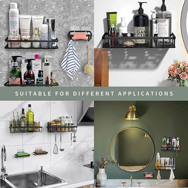 угловая полка в ванную комнату Полки для ванной комнаты держатель шампуня без