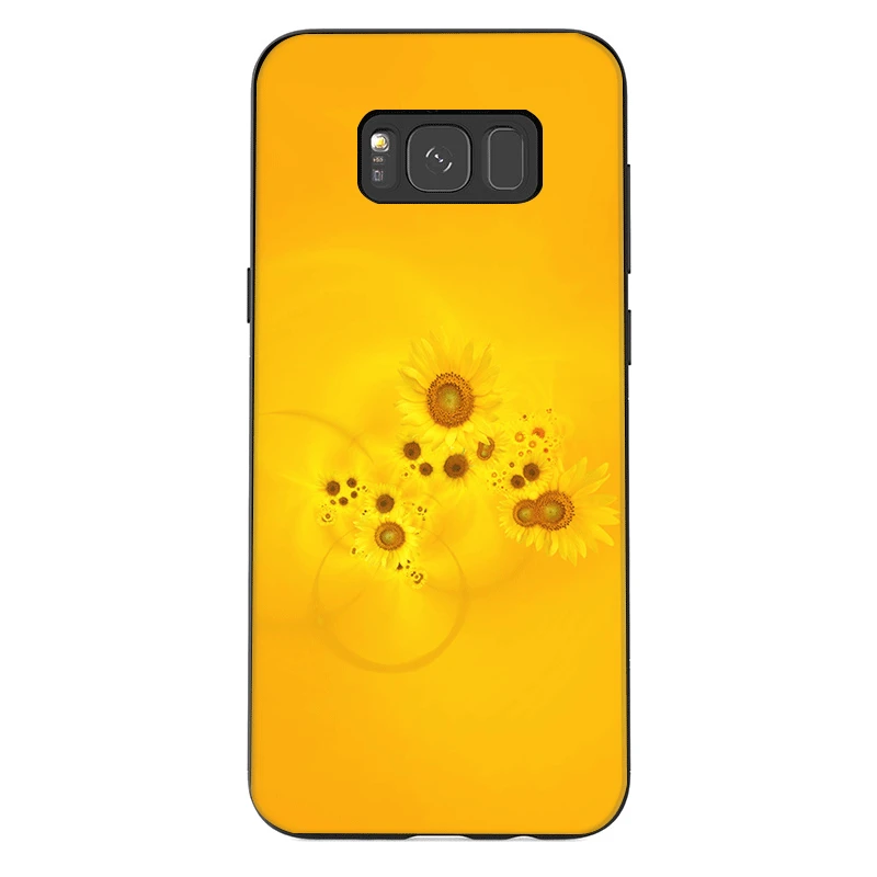 Мобильный чехол для телефона samsung A20E A70S A2 Core J4 J6 Plus Prime J8 J7 Duo милый Sunflowe | Мобильные