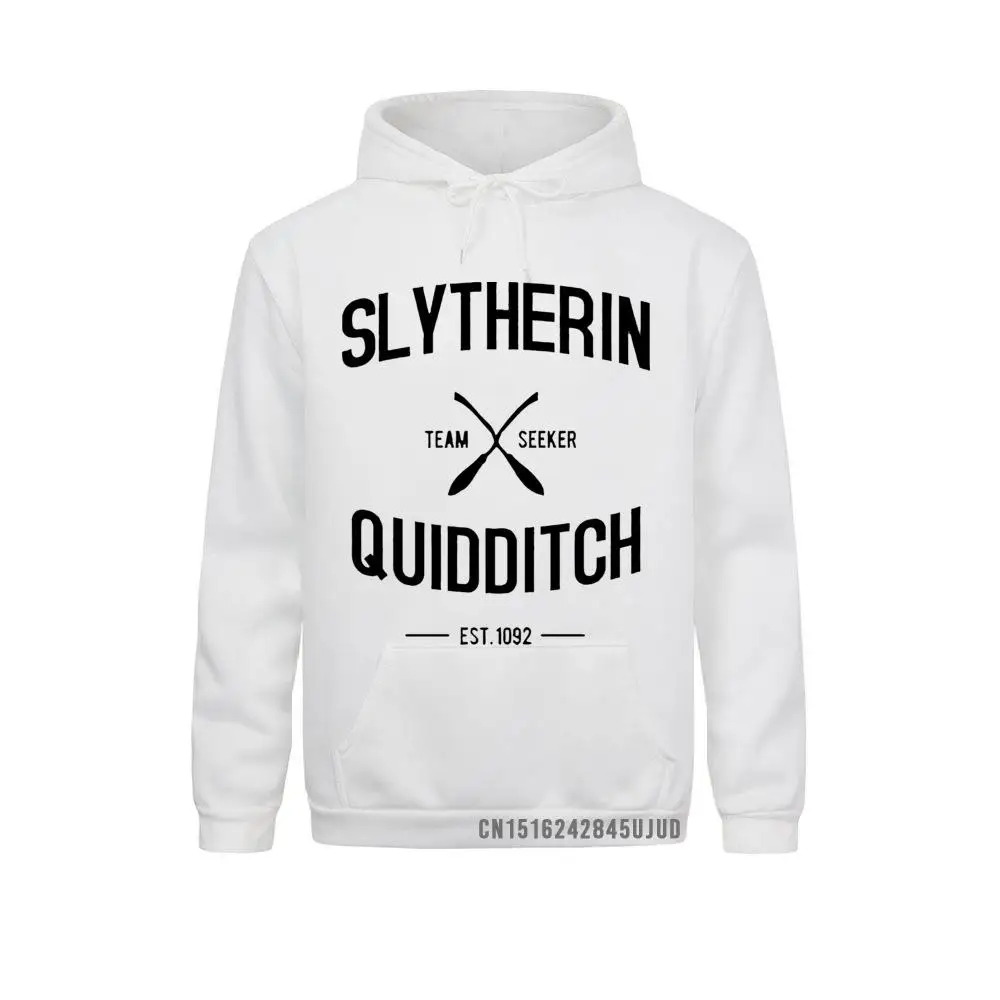 Jersey con estampado de Slytherin Quidditch para Hombre, Jersey informal de marca, Sudadera con capucha para invierno