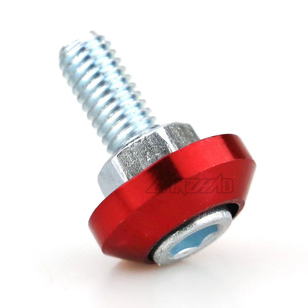 7 цветов крепежные болты для автомобильных мотоциклов гайки 6 мм Suzuki Triumph Ducati Benelli