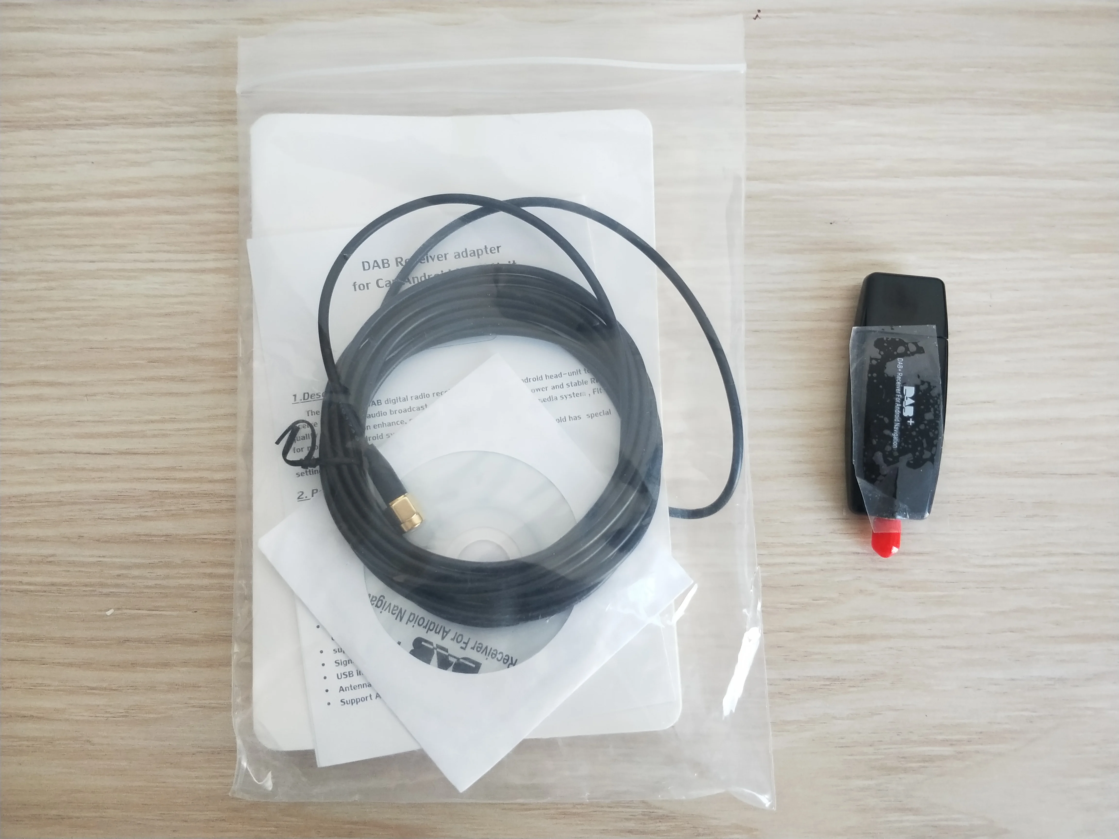 Второе поколение портативный DAB + коробка USB2.0 Автомобильный цифровой