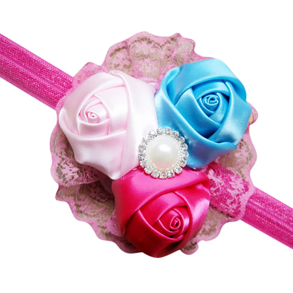 Новинка 2019 года брендовая повязка на голову для новорожденных девочек с большим