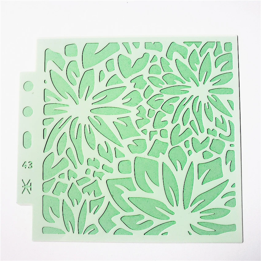 13*14 см Цветочная крышка шаблон Женская Пластиковая форма щит сделай сам торт