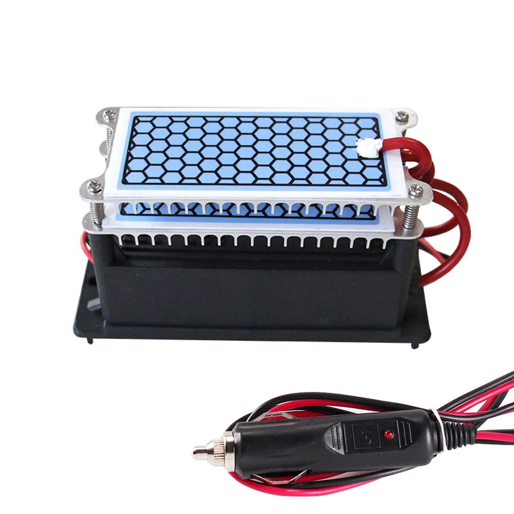 Автомобильный озоновый генератор 12 В 110 220 в 10 г автомобильный керамический