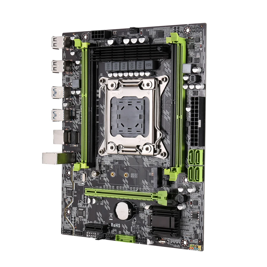 Материнская плата Kllisre X99 поддерживает DDR3 и DDR4 LGA2011 3 с M.2 слотом NVME SATA3.0