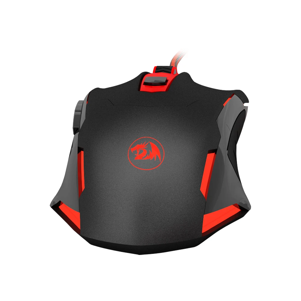 Игровая мышь REDRAGON M705 с Красной светодиодной подсветкой эргономичная Проводная