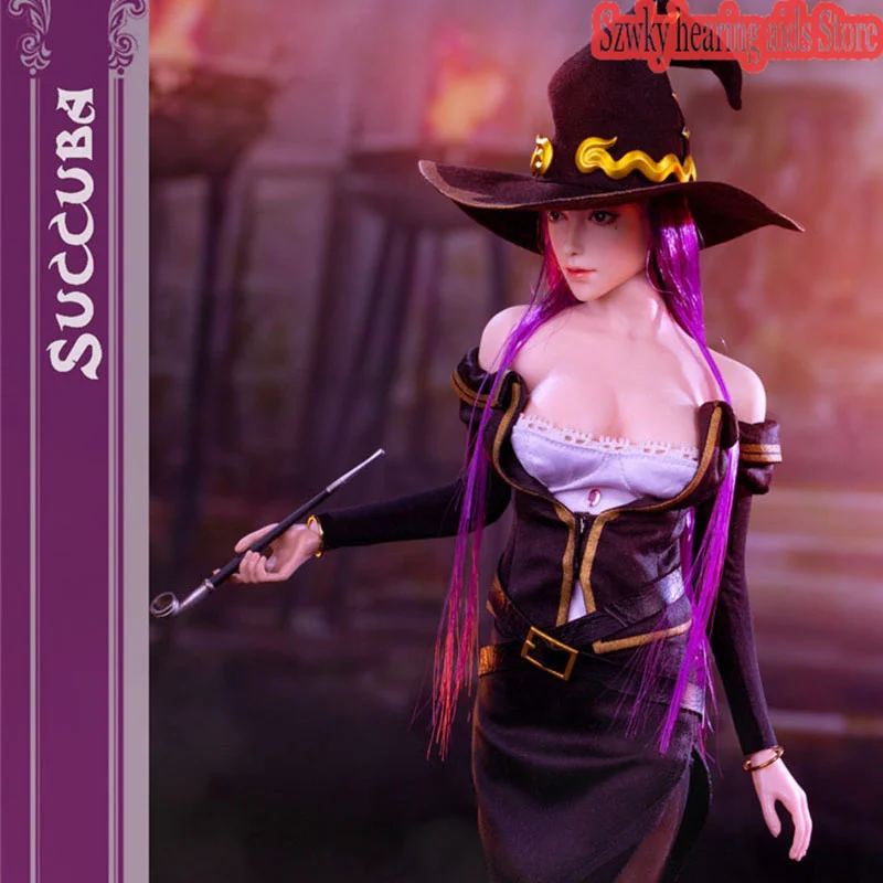 

ACPLAY ATX053 1/6 Scale Goblin Killer Purple Haired Witch Female Soldier 12 Inch Action Figure Doll Toys In Stock