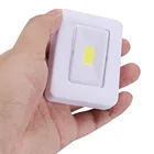 Светодиодный настенный светильник, Ночной светильник, магнитный, с питанием от батарейки AAA, сверхъяркий светильник с волшебной лентой для детской лампы