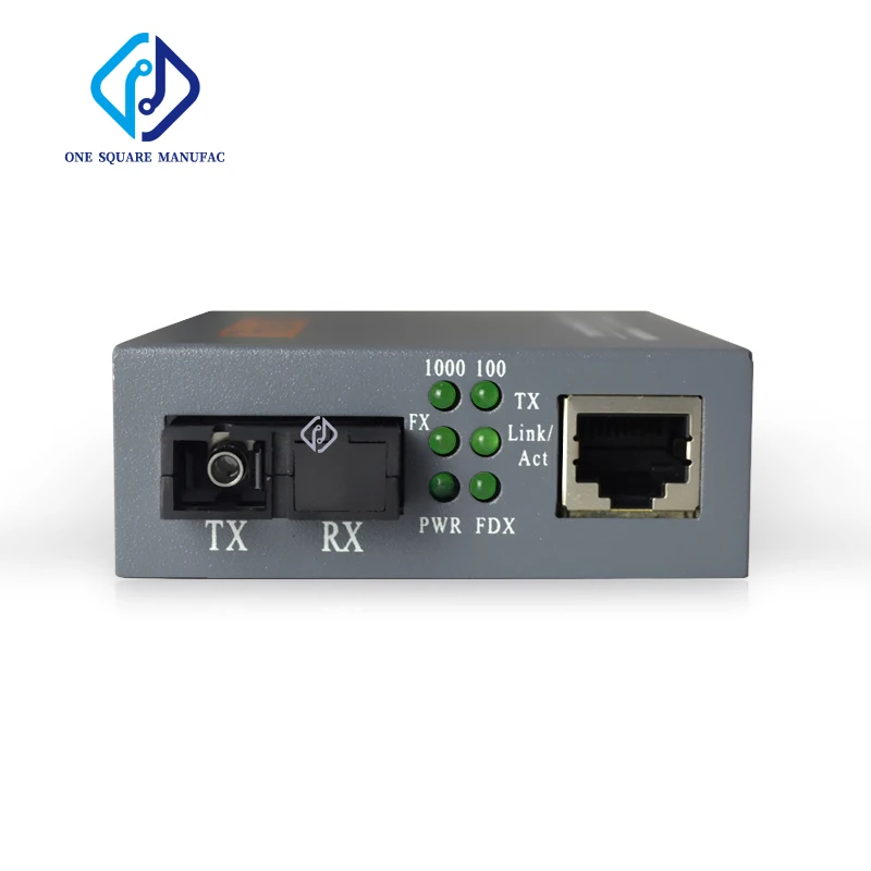 NetLink HTB-GS-03 A/B fiber медиаконвертер 20 км 10/100 Мбит/с SC RJ45 одномодовый порт трансивера