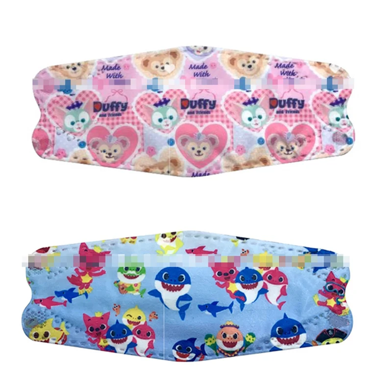 Защитная маска для лица с изображением рыбы Корейская милым мультяшным принтом