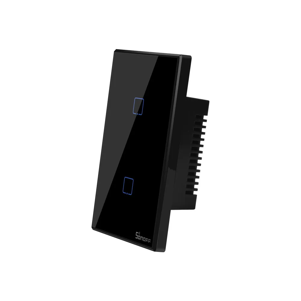 Смарт-выключатель Sonoff T0 T2 T3 US WiFi Touch Wall Wireless Timer Light через приложение Ewelink, совместимый с Alexa Google Home.