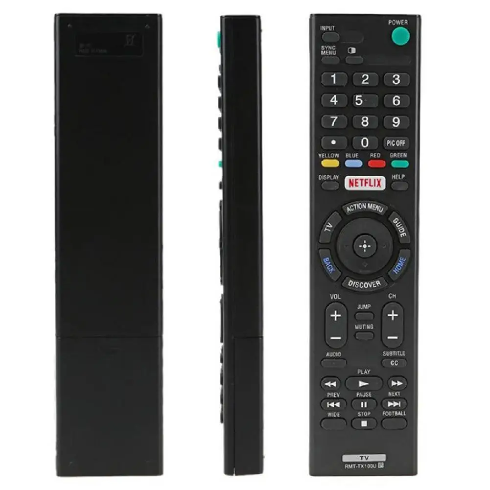 Пластиковый пульт дистанционного управления Smart TV для Sony Led Hd Tv Rmt tx100u низкое