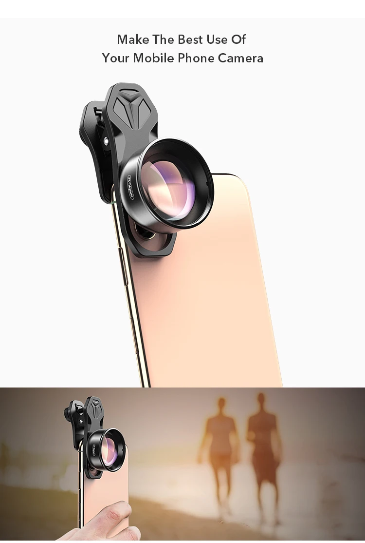 

APEXEL HD 2x Telephoto Portrait Lens Professional Mobile Phone Camera Telephoto Lens for iPhone Samsung Android SmartphoneS