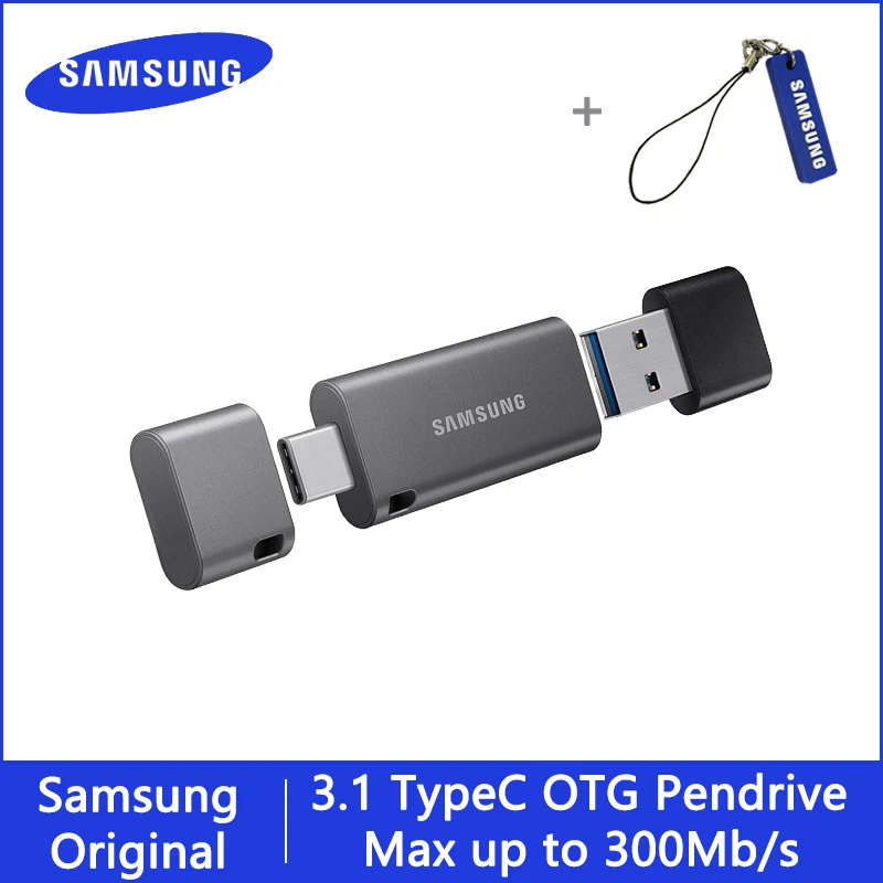 USB флеш-накопитель SAMSUNG type C OTG 64, 128 ГБ, флеш-накопитель 128 ГБ, 64 ГБ, 32 ГБ, 256 ГБ, флеш-накопитель 3,1, USB флешка, диск на ключ, память для телефона