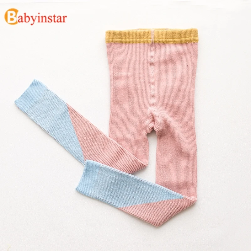 Леггинсы для девочек Babyinstar 6 цветов хлопковые леггинсы детская одежда|Леггинсы| |