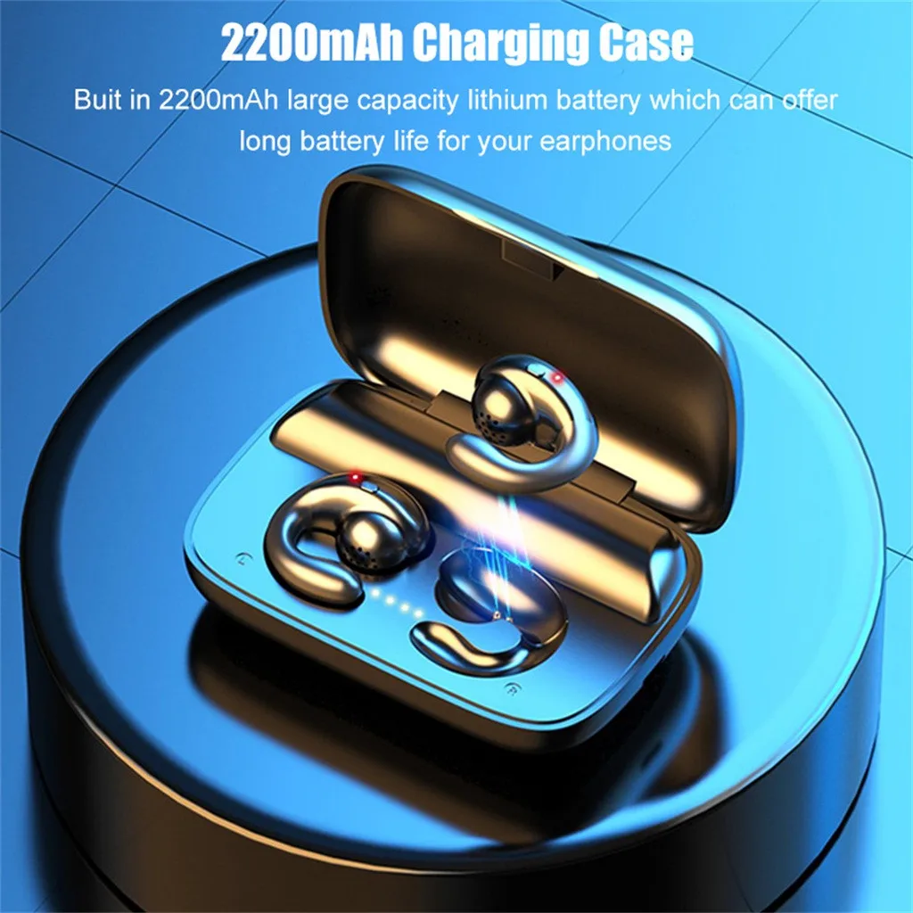 Twins Touch Bluetooth 5 Наушники Спортивная стерео Беспроводная гарнитура 6D звуковая