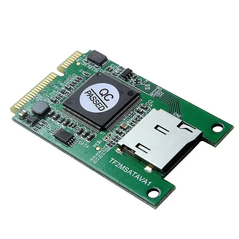 Micro SD TF карта для Mini PCI-E mSATA SSD адаптер карта твердотельный накопитель конвертер для ПК компьютер ноутбук