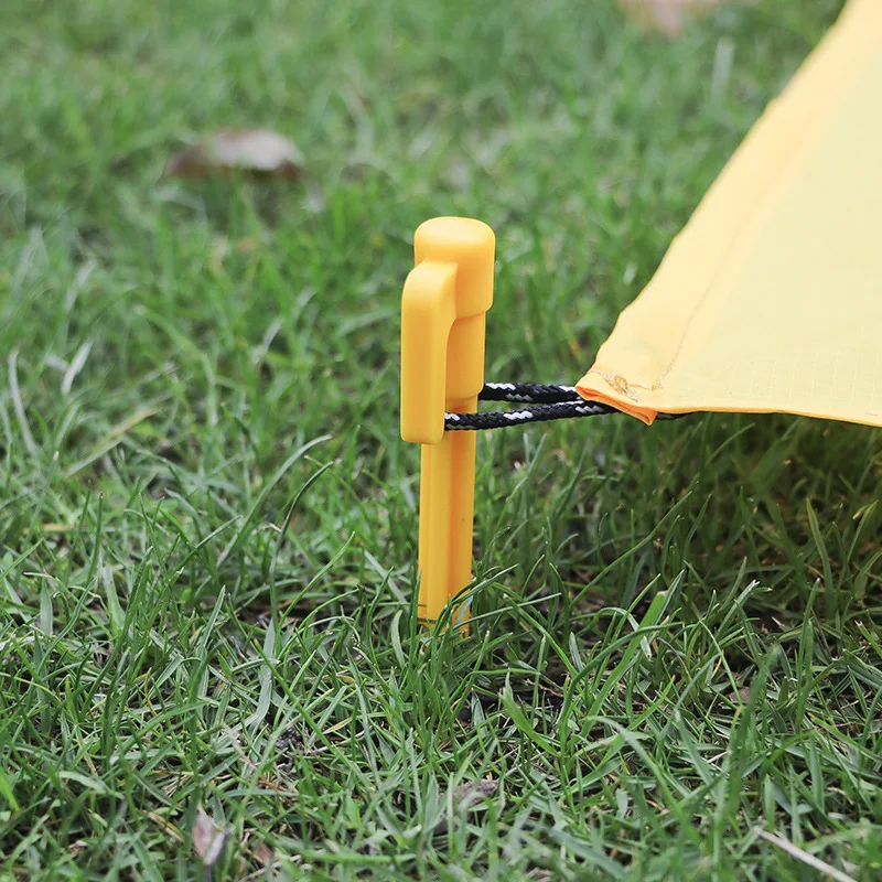 

Outdoor Camping Tent Nails Sand Ground Triangular Stake Ground Awning Tools Plastic Nail Used For Fixing Beach Picnic Mats