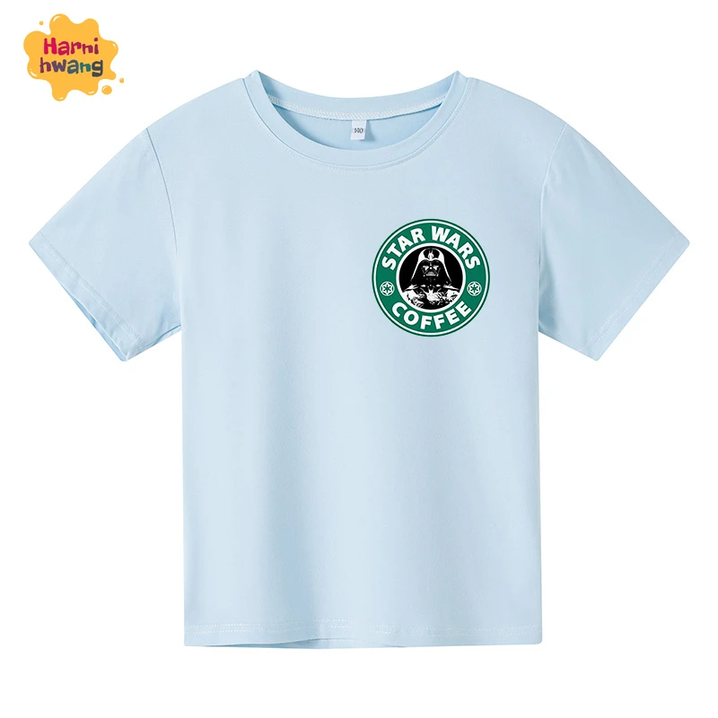 

Summer Trend Children'S T-Shirt Anime Printed Cotton 4-14 Year Old Boys And Girls Short-Sleeved T-Shirt 4-14T Wholesale