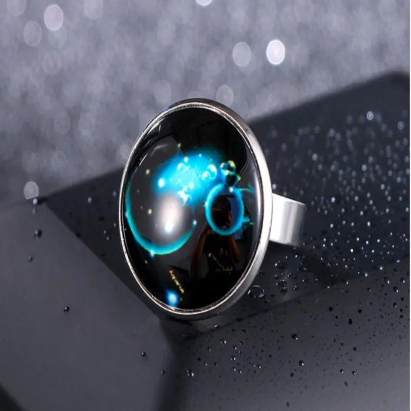

Men And Women Rings 2021 Adjustable Shape Ring Vintage Fashion Jewelry Best Gift Color Happy Twelve Constellations Starry Sky Or