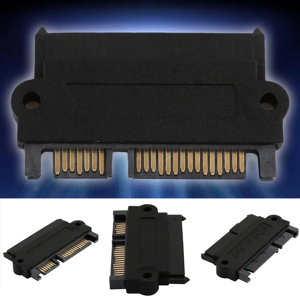 SFF-8482 SAS/sata 180 градусов угловой переходник преобразователь с прямой головкой ST для