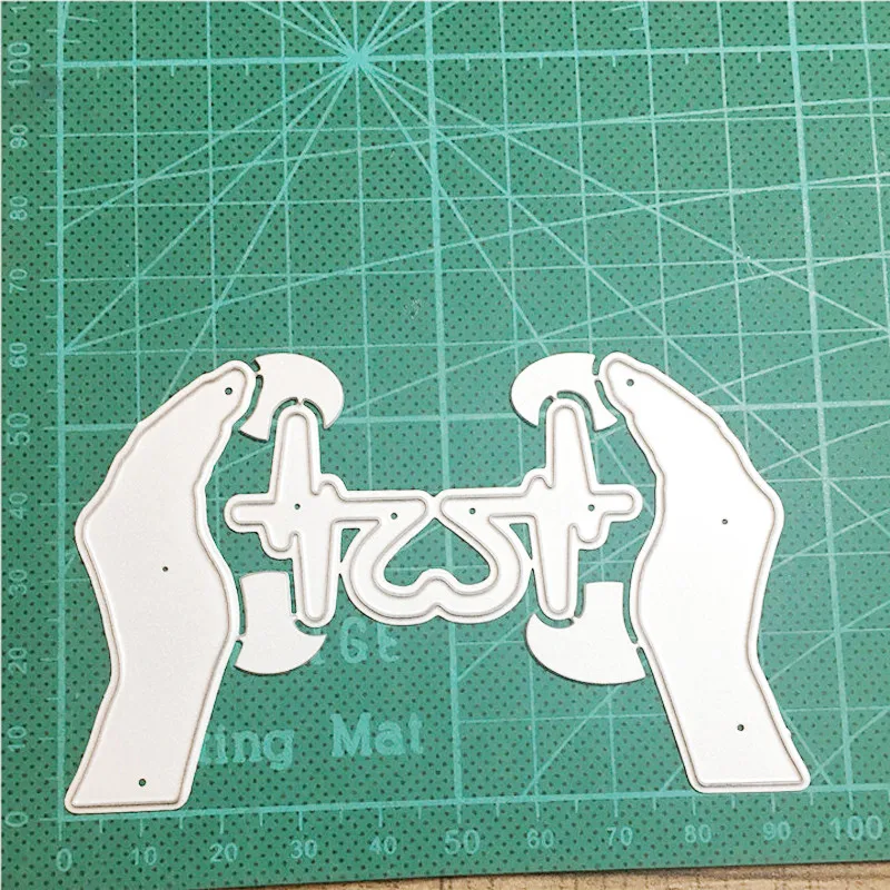 Ручная любовь жесты металлические штампы для рукоделия Скрапбукинг бумажные