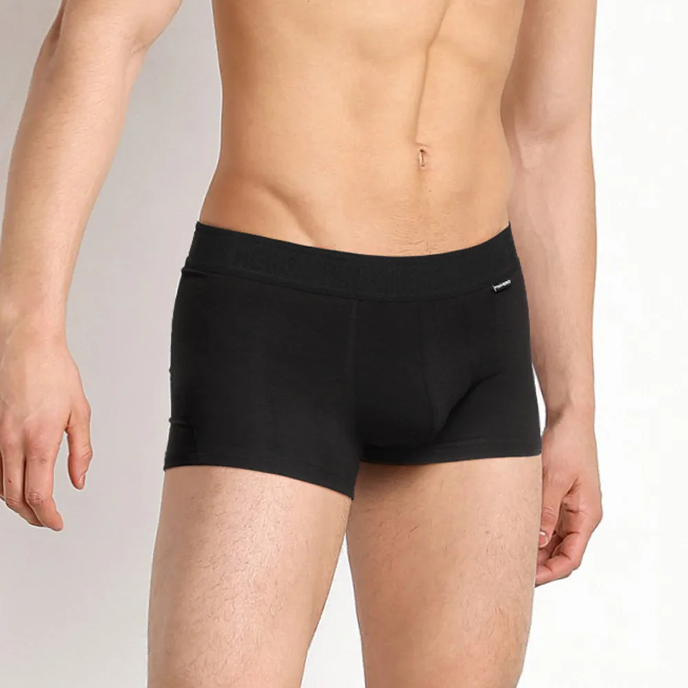 Мужские хлопковые трусы мужское нижнее белье Homme с принтом мягкие дышащие Calzoncillos