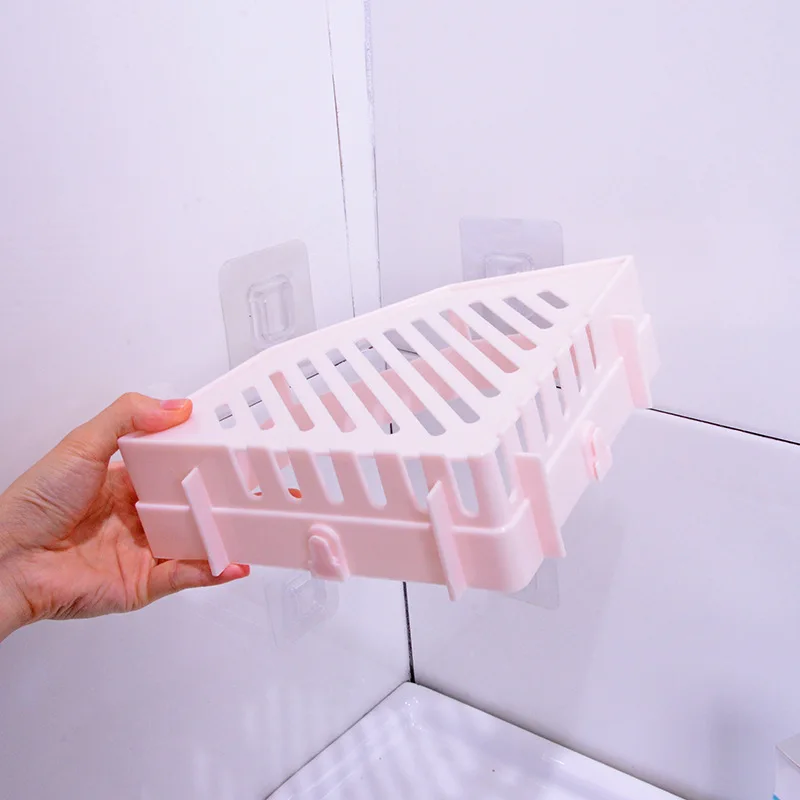 Многофункциональная угловая полка для хранения стойка кухни ванной комнаты слив