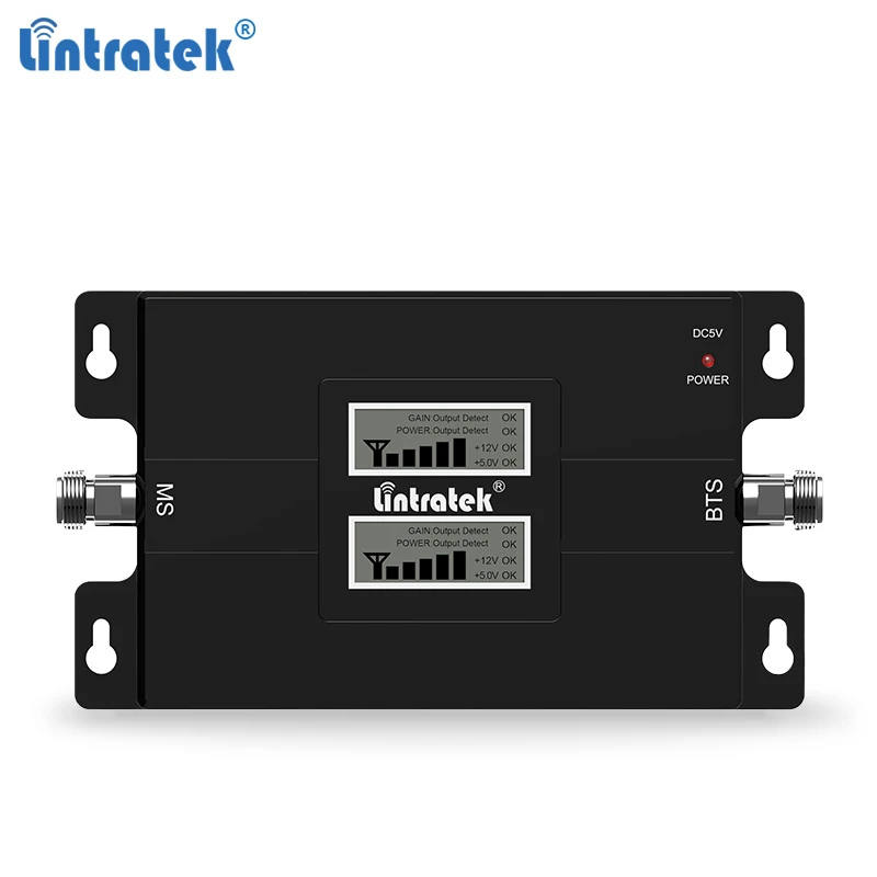 Lintratek 2G 3G усилитель сигнала 900 2100 GSM повторитель мобильный интернет и