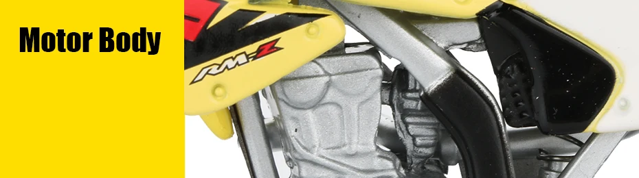 Модель мотоцикла Maisto из 1:18 сплава, игрушечный RM-250, модели гоночных автомобилей для мотокросса, внедорожные игрушки для детей