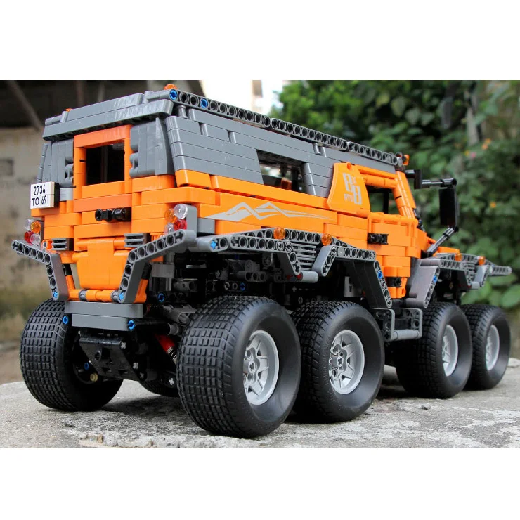 Строительные блоки для MOC 5360 Avtoros шаманского 8x8 игрушка сделай сам мальчиков