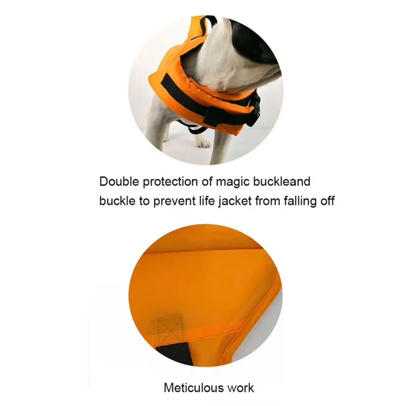 

Safety Vest for Dog Shark Costume Life Jacket Dog Summer Clothing Dog Jacket for Small Dogs