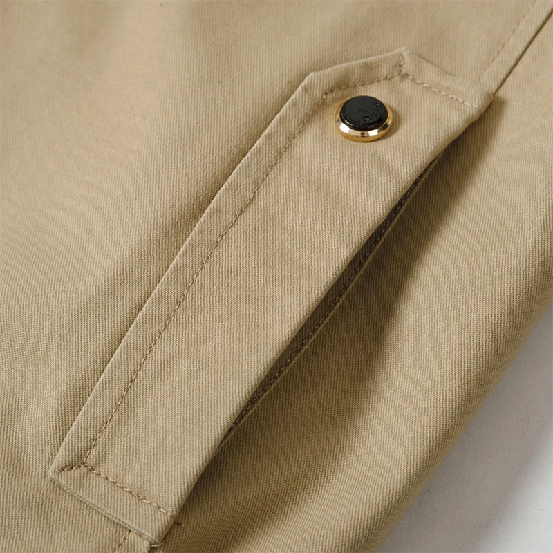 

Men Jackets Safari Style Coats 2020 Spring High Quality Cotton Streetwear Male Outerwear Mens Plus Size Outdoors Bomber Jacket