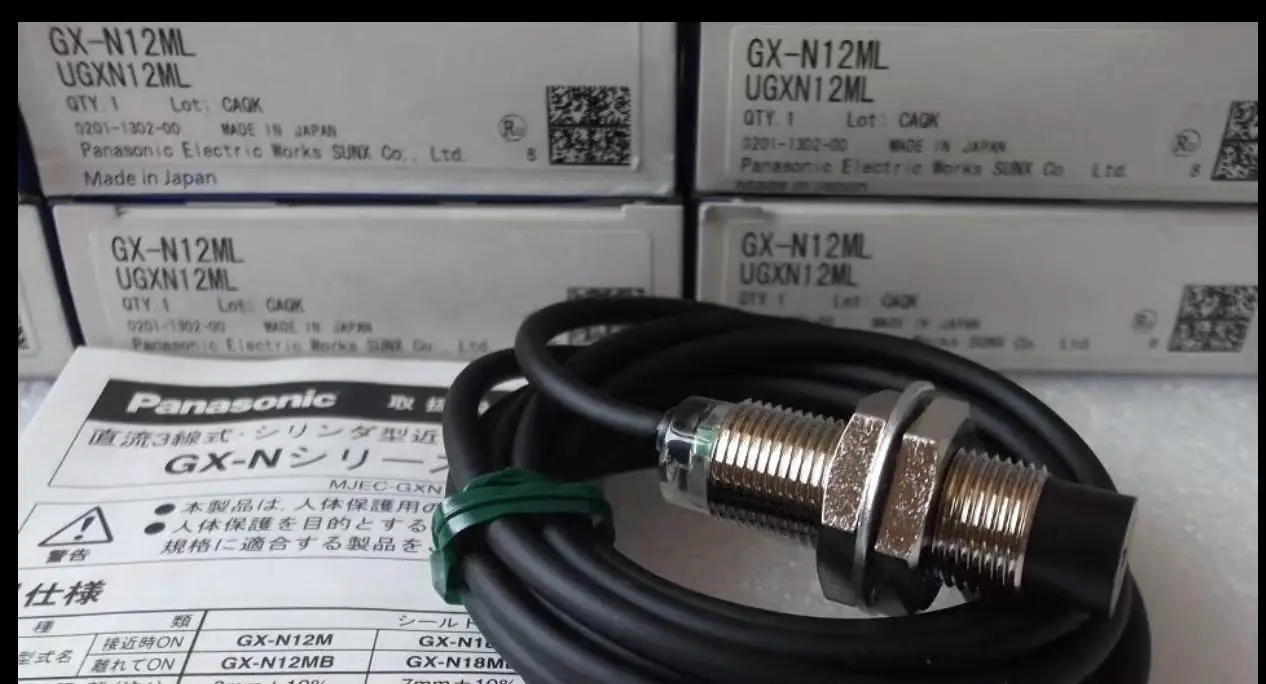 

Новый оригинальный GX-N12ML цилиндрический переключатель датчика близости Omron