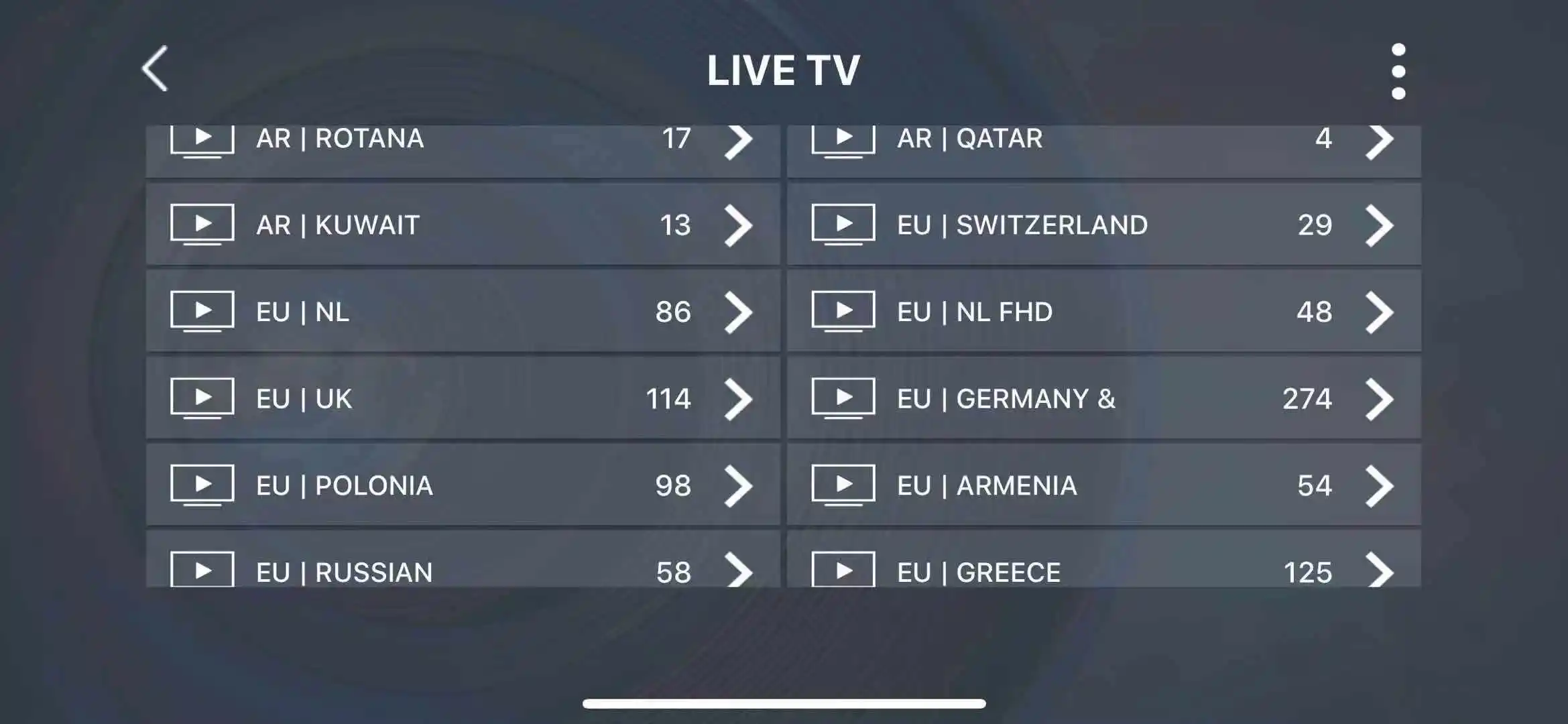 Sansat IP tv подписка smart tv Box Россия Франция Германия, Италия Европа IP tv smarters взрослый xxx Android X96mini