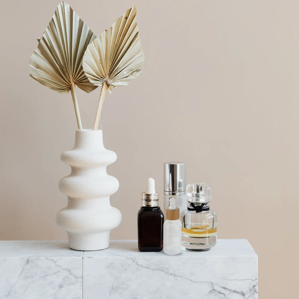 

4Pcs 30ml Dropper Glass Empty Bottles Portable Sub Bottle Empty Makeup Bottle